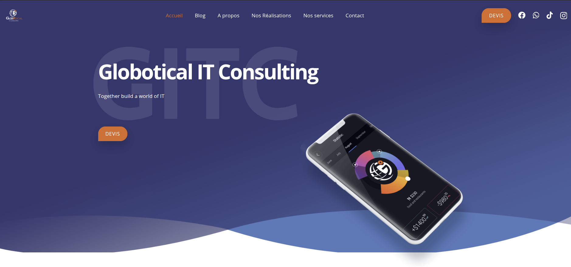 Corporate Website – Globotical IT Consulting